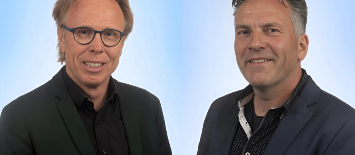 Lars Van der Beek en Arjan Buijsen